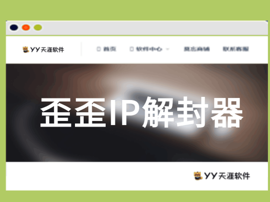 [收费软件]YYIP解封工具